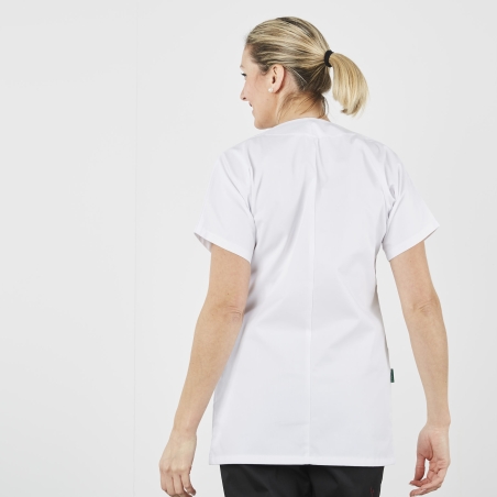 Dos de la tunique médicale Julia blanche