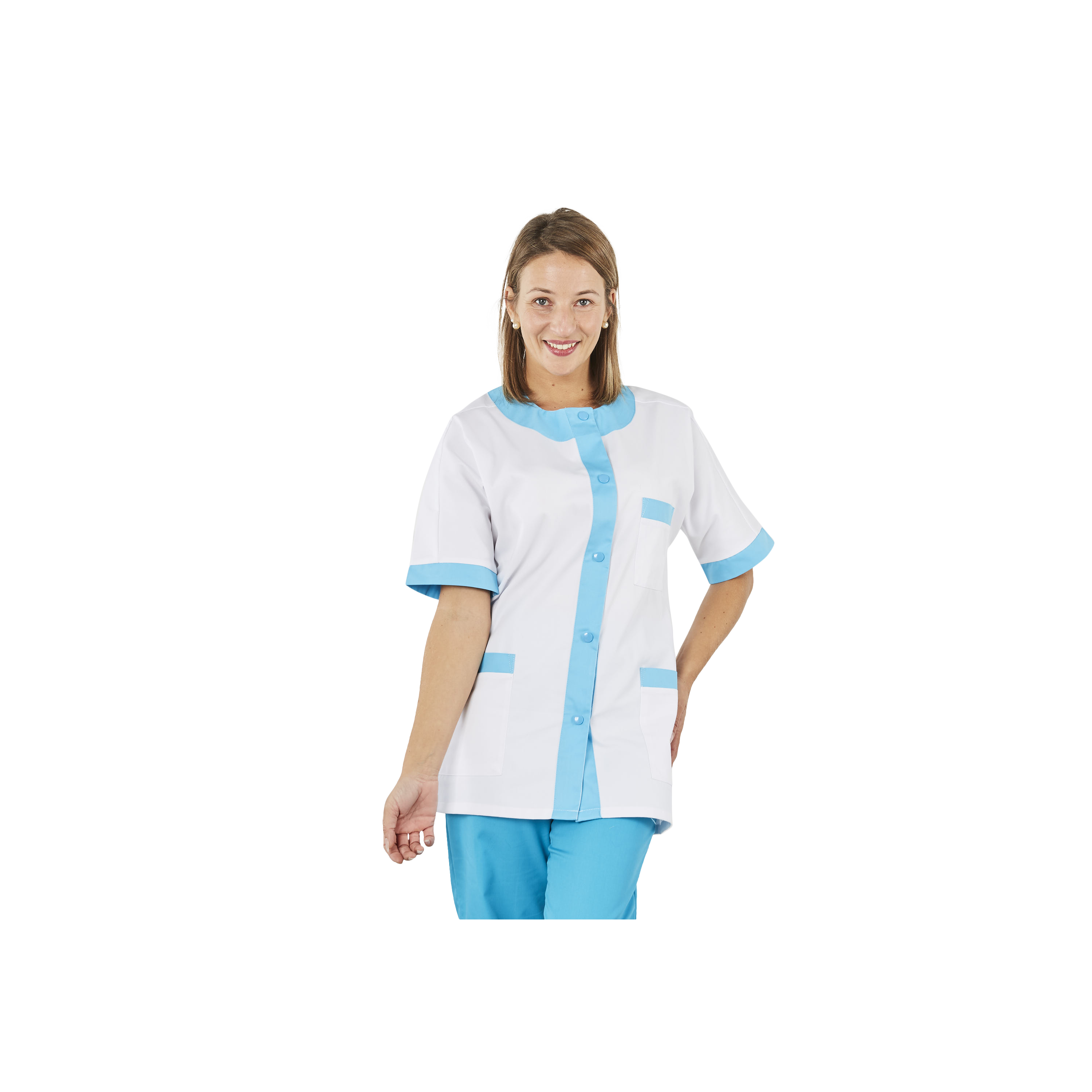 ADPT - Chemise oversize à manches courtes avec col à revers et imprimé