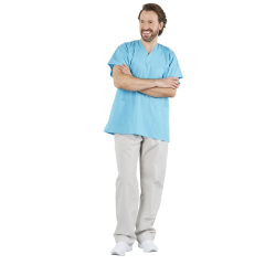 Tunique de travail médicale Turquoise Dentisite Vétérinaire