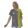 Tunique femme TUN08PERSO Broderie logo côté coeur + dos