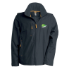 Parka K639 Dark grey / Orange Broderie logo côté coeur + dos