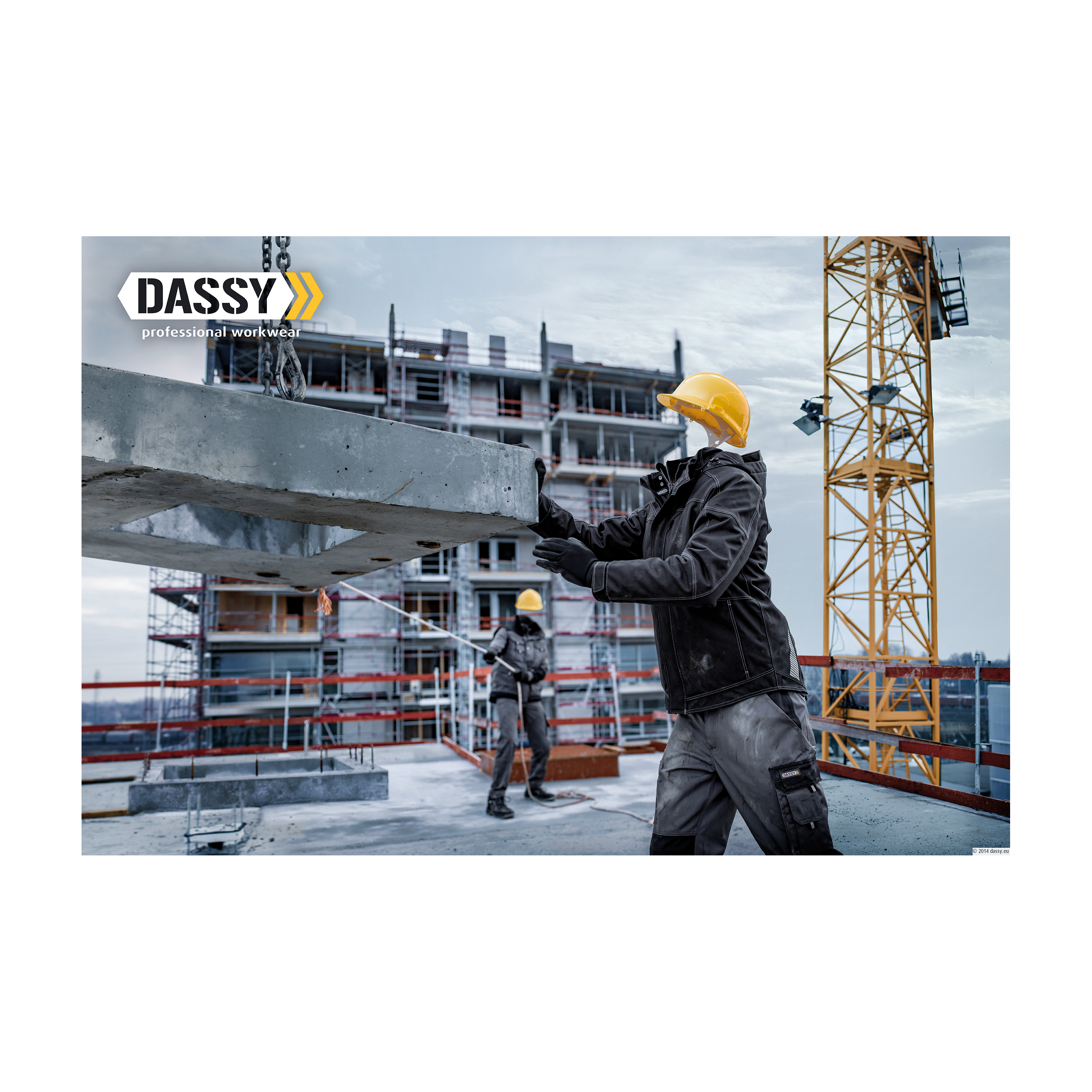 Pantalon de Travail - DASSY BOSTON 245 - Pantalon de Chantier pour