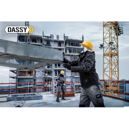 Pantalon de travail Boston Dassy gris Noir 245Gr