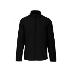 Veste softshell homme Kariban Noire à personnaliser broderie Logo