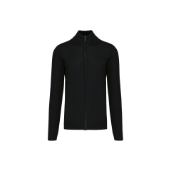 Gilet homme zippé navy