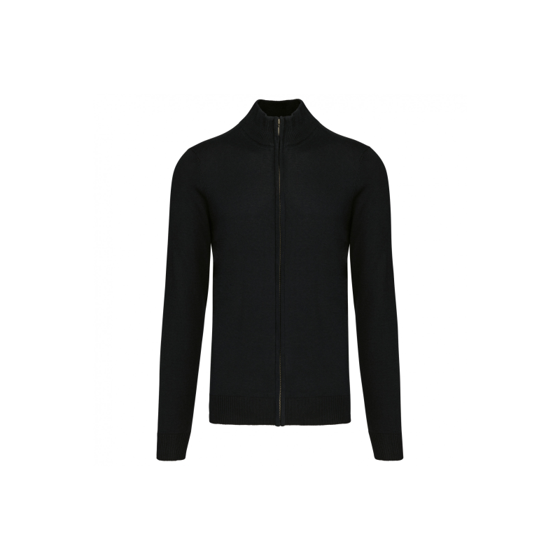 Gilet homme zippé Noir Kariban