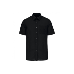 Chemise homme manches courtes black