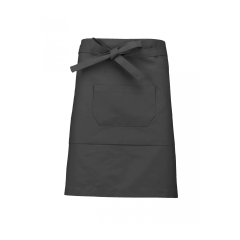 tablier coton mi-long Gris