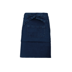 Tablier Mi Long en jeans denim