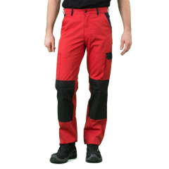 Pantalon de travail rouge