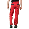 Pantalon de travail multipoches Rouge et noir