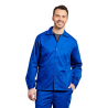 Veste de travail bleu Polycoton pas chere