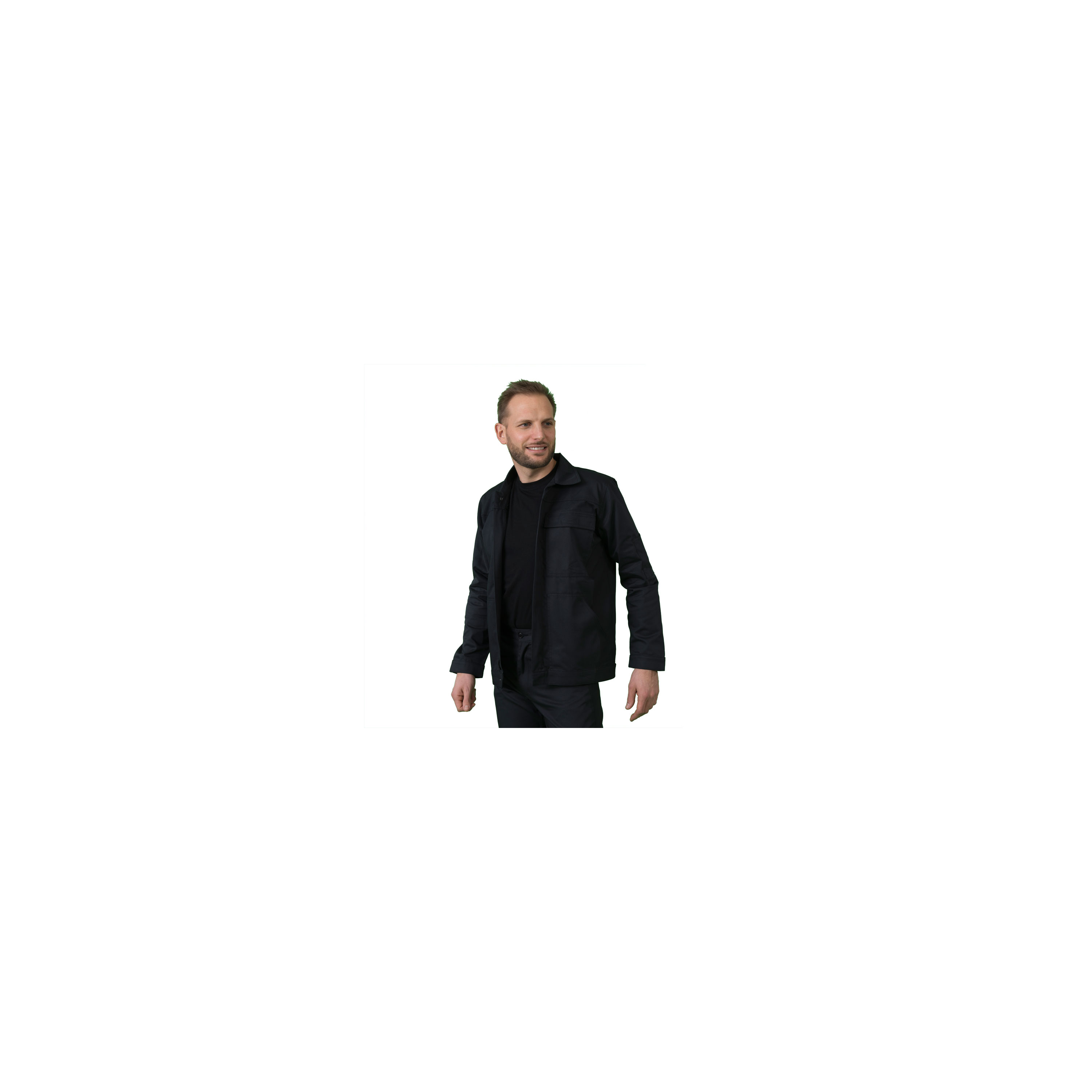 Veste De Travail FieldCore Solotex(R) Noir – Unisexe – Fabriquée Au Japon – Printemps/Été