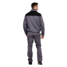 Veste de travail gris noir Coton/polyester 60/40 310 gr/m²