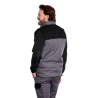 PBV GILET SS MANCHE TYPHON CP GRIS/NOIR T1