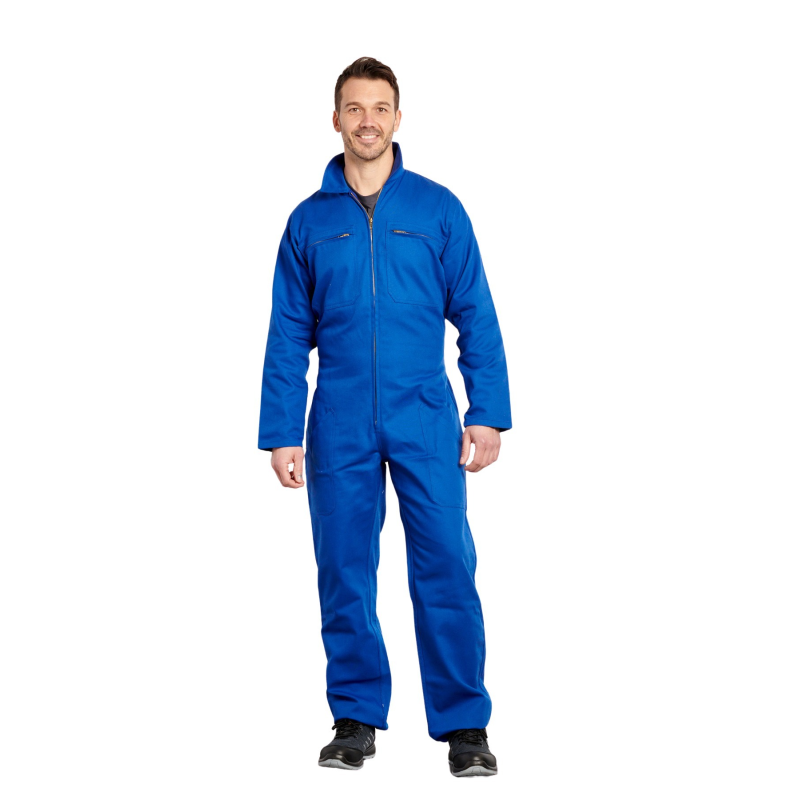 Bleu de travail 100 % coton 330 g/m² Sanfor