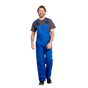 Salopette bleu de travail bicolore Calais - BGA Vêtements