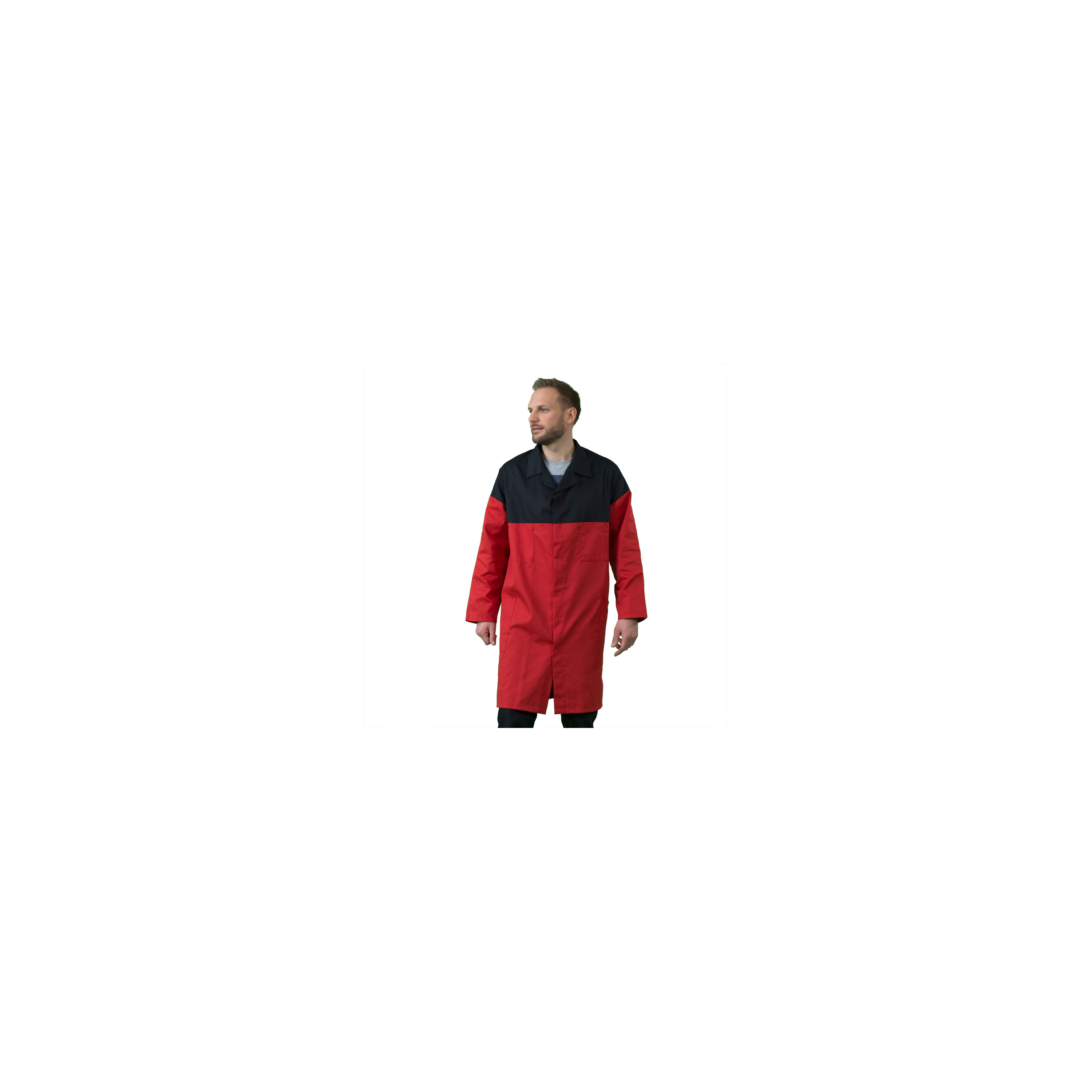 Blouse De Travail Unisexe Manche Longue – Manteau Atelier Laboratoire – Polyester/Coton Résistant – Tailles S à 3XL