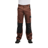 Pantalon de travail Chocolat Multi poches avec poches genouillères