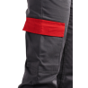 Pantalon de travail Gris et rouge