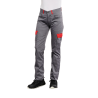 Pantalon de travail Gris et rouge