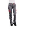 Pantalon de travail Gris et rouge