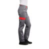 Pantalon de travail Gris et rouge