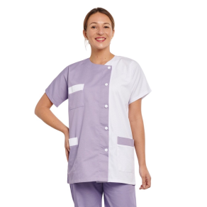 Tunique médicale Couleur Violet Mauve
