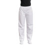 Pantalon medical Blanc infirmiere estheticienne cuisine 100 % coton made in France