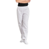 Pantalon medical Blanc infirmiere estheticienne cuisine 100 % coton made in France