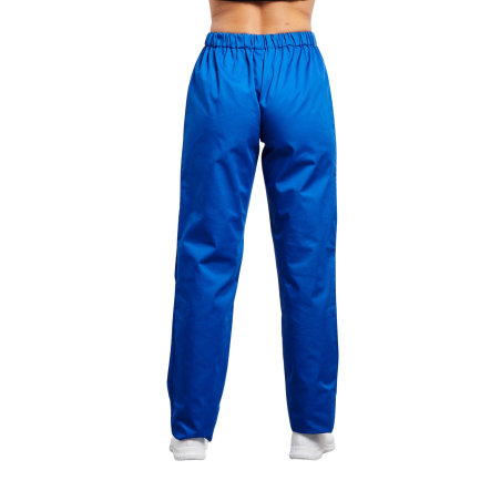Pantalon de travail medical Bleu Roy Taille élastiquée