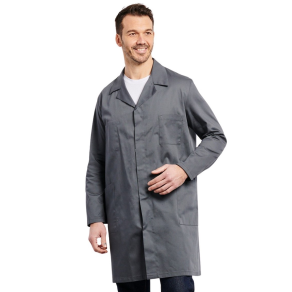 Blouse de travail grise industrie
