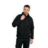 Veste de Travail Typhon+ NOIR CANVAS Polyester Coton 65/35 310gr/m²