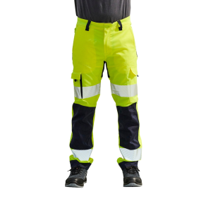 Pantalon Haute visibilité Streatch et Déparlant Sans métal Jaune