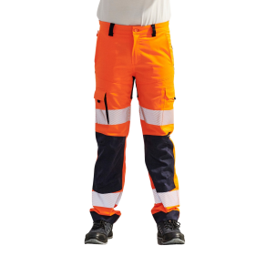 Pantalon de travail Haute visibilité streatch avec poche genoux