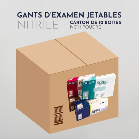 AUU4010 Gant jetable nitrile np t8 - Achetez en ligne !