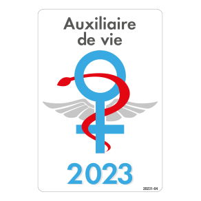 Caducée 2021 signe femme Auxiliaire de vie 202