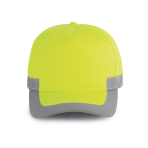 Casquette 5 panneaux Fluorescent Yellow