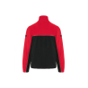 Veste micropolaire bicolore Black / Red