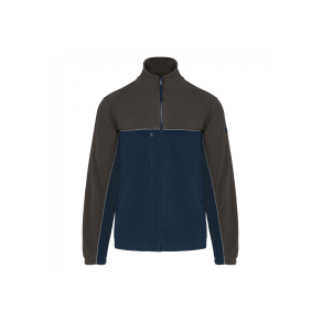 Veste micropolaire bicolore Navy / Dark Grey