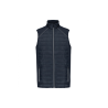 Bodywarmer bi-matière Navy / Silver