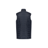 Bodywarmer bi-matière Navy / Silver