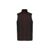 Bodywarmer bi-matière Black / Red