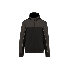 Veste softshell 3 couches bicolore Black / Dark Grey