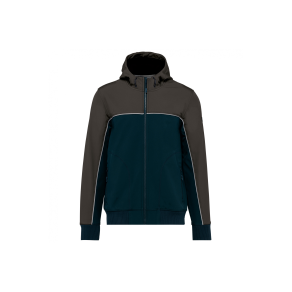 Veste softshell 3 couches bicolore Navy / Dark Grey
