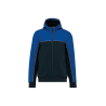 Veste softshell 3 couches bicolore Navy / Royal Blue
