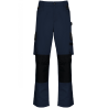 Pantalon de travail bicolore Navy / Black