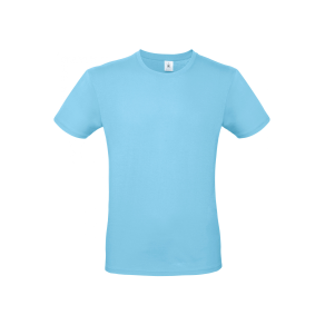 T-shirt Turquoise 100% coton