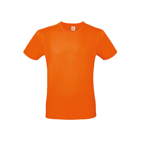 T-shirt Orange 100% coton