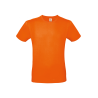 T-shirt Orange 100% coton